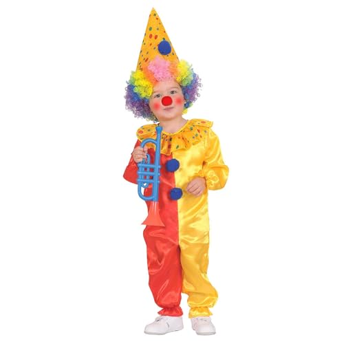 W WIDMANN MILANO Party Fashion - Costume enfant clown, oiseau de plaisir, cirque, déguisements de carnaval