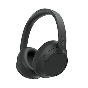 Sony WH-CH720N Kabelloser Bluetooth-Kopfhörer mit Noise Cancelling – bis zu 35 Stunden Akkulaufzeit und Schnellladefunktion – Schwarz