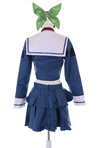 Kawaii-Story MN-168 Uniform Set blau 8-Teile Damen Kostüm Cosplay von Tenko Chabashira für Danganronpa Fans (XL)