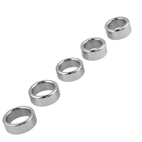 ペニスリング コックリング ステンレスm男向け トレーニングおなにーグッズ男性用 ぺにすリング 人気チンコリング大人のおもしろおもちゃ カップル向けマンネリ解消 エッチグッズ 拘束具 ちんちん アダルトグッズ こっくんリング重量感 (S) - 画像5