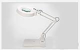 Loupe de bureau BTZHY Loupe,Pliage de Bureau Haute Puissance avec lumières LED 20 Fois Haute définition Réparation de Lecture Ancienne Réparation de téléphone Lampe de Table Pliage Soudage Gravure Établi d\'inspec