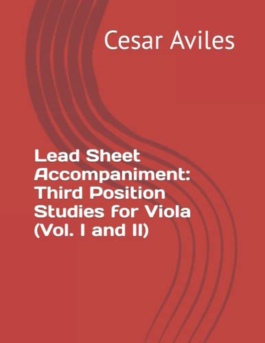  Lead Sheet Accompaniment: Third Position Studies for Viola (Vol. I and II): 3