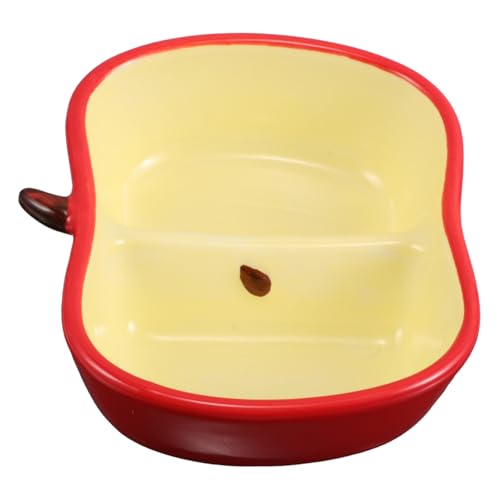 KONTONTY Whimsical Fruit Shaped Decorative Plates for Snacks and Appetizers Easy to Clean Serving Dish for Photography and Dining Table Decor