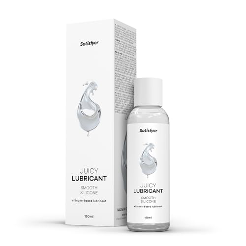 Satisfyer Smooth Silicon 150 ml | Silikonbasiertes Gleitmittel für langanhaltende Gleitfreude | Geruchsneutral farblos & extra gleitfähig | Für Latexkondome geeignet