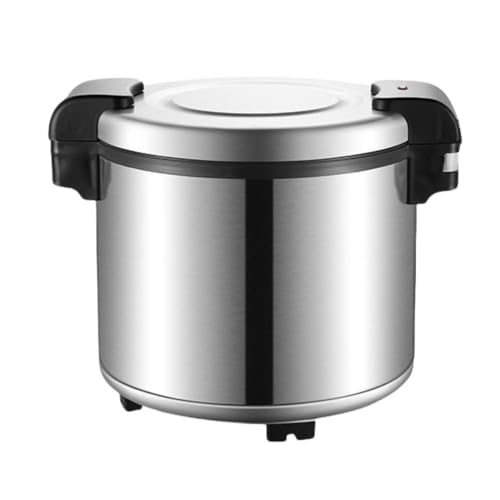 KCNN業務用炊飯器 23L 大容量 保温専用 110V 低消費電力 ステンレス製 省エネ 長時間保温 温度調節可能 飲食店 食堂 ファーストフード店 厨房機器 保温ジャー 耐久性 衛生管理 (A)