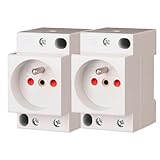 Les certifications NF et CE de cette prise modulaire assurent sa qualité et sa conformité avec les normes actuelles.