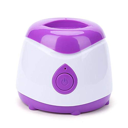 JSX Hand Paraffin Heater Therapy Bath Wax Pot, Warmer Mini SPA Hand Feet Epilator Rechargeable Machine Pink/Orange Wax Epilator,B