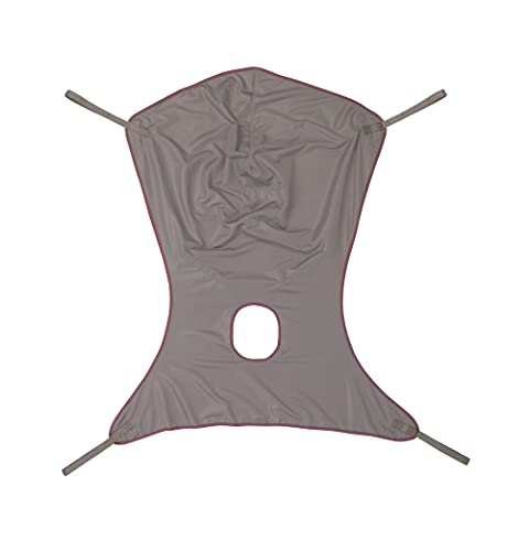 Invacare Premier Comfort Full Body Sling with Commode Opening for Patient Lifts, 500 lb. Weight Capacity, Polyester Fabric, Medium, 2451093