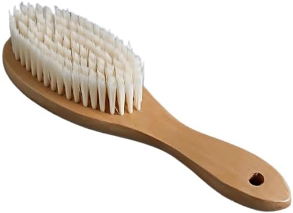 Solid Wood Soft Bristled Shoe Brush Wash Shoes Without Damaging Them The Cleaning Tool