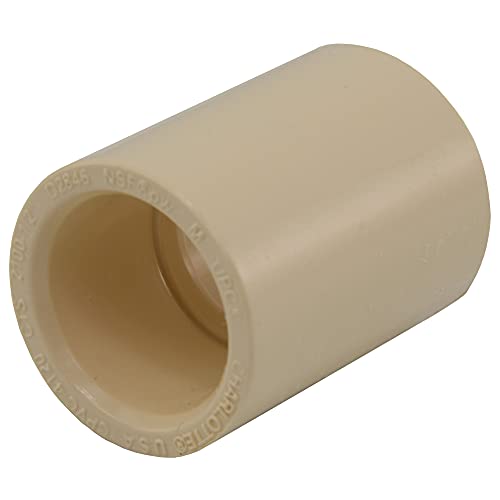 CHARLOTTE PIPE 1/2 CTS CPVC COUPLINGS HOT AND COLD WATER DISTRIBUTION (1 Unit Piece)