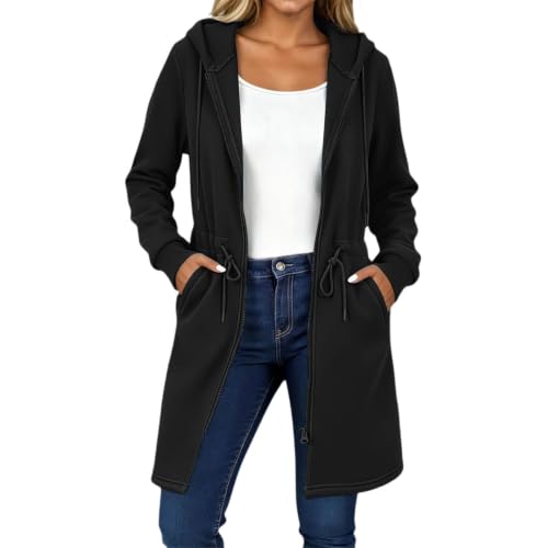 Veste décontractée pour femme zippée fini les corvées de repassage