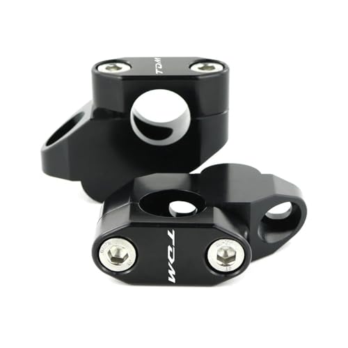 Rehausseur Guidon Moto Accessoires pour Rehausseurs De Guidon Décalés 22 Mm (7/8") pour Motos pour TDM 850 (1991-2000) Et 900 (2002-2011)