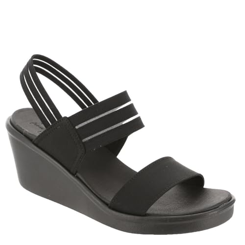 Skechers Women's Rumble On-Night Flirt Wedge Sandal