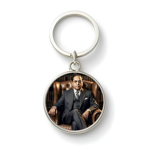 Image of MG | Protective Evil Eye /Spiritual Symbols /Om /Motivational Keychains | Double-Sided Metal Key Ring | Good Luck and devine Charm for Car, Bike, Home & Office