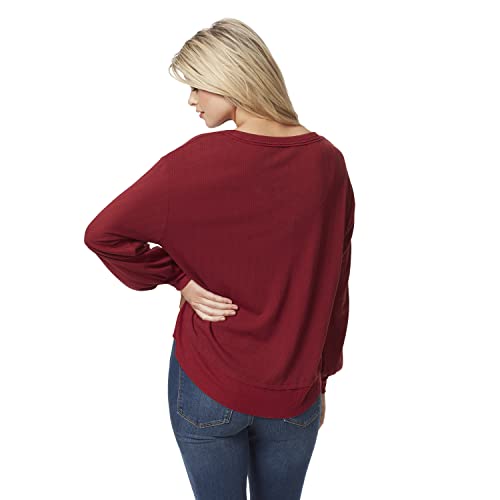 Image of Jessica Simpson Women's Poppy Rib Trim Pullover