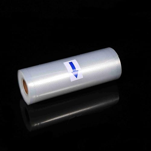 OEBUAFI Vakuumierbeutel, PA-Material, Lebensmittelaufbewahrungsbeutel für Vakuumverpackung, 4 Größen, 12–25 Cm Breite, 500 Cm Länge, Rolle (15cmx500cm)