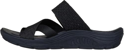 Skechers - Womens Reggae Cup - Coffee Date Sneakers, Color Black, Size: 8.5 M US