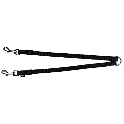 Trixie 20111 Premium Koppel, XS-M: 40-70 cm/15 mm, schwarz