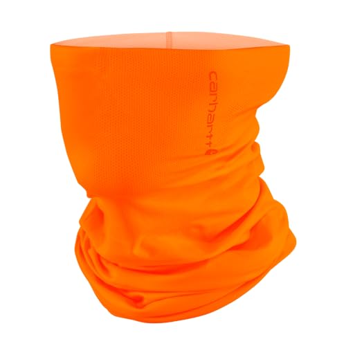 Carhartt Force Lightweight Neck Gaiter Brite Orange One Size
