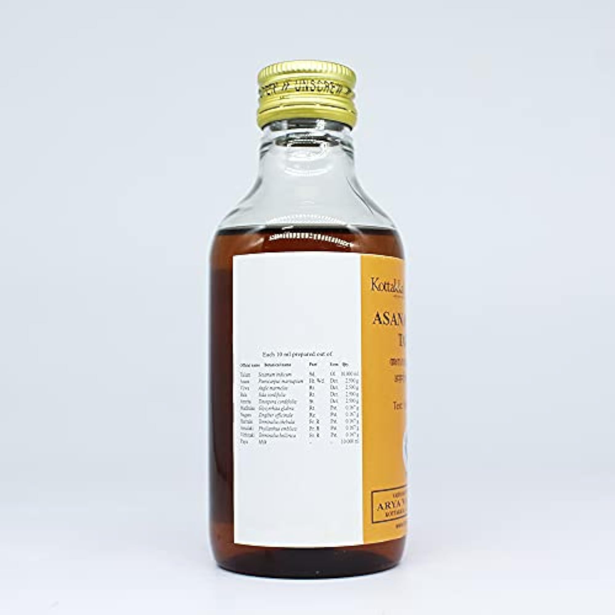 Asanavilwadi Tailam, 200ML Ayurvedic Oil