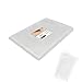 WISH 100 Pint Vacuum Sealer Bags 8”X12” Pre-cut Food Safe Heavy Duty Textured Food Storage Saver Bags for Food Saver Sous Vide Bags