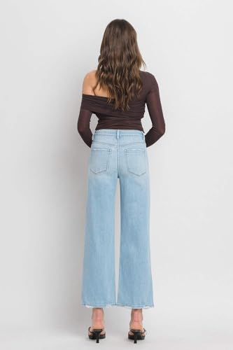 Flying Monkey - High Rise Wide Leg Jeans - F57122