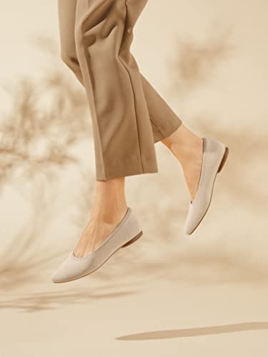 VIVAIA Almond-Toe Ballet Flats Women's Casual Flats Slip on Comfortable Shoes Cute Flats for Women(Tamia 2.0)2