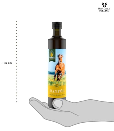 Ölmühle Solling Bio Tiernahrung Hanfsamenöl 500 ml