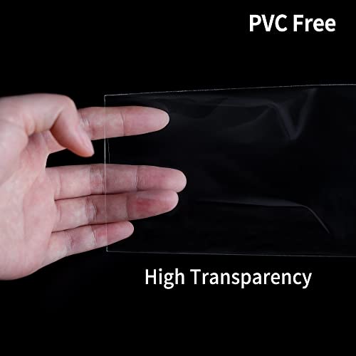 100 Pieces Dollar Bill Holder With Storage Box, Clear Paper Money Sleeves Currency Sleeves And Holder Money Collection Sleeves Bank Note Sleeves For Collector Pn02 #TOP2