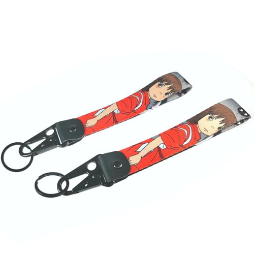 Image of 1Pack Anime Keychian,Japanese Culture Motorcycle & Auto Key Tags Jet Tag for Car Scooter Keys (AK-5-24-D)