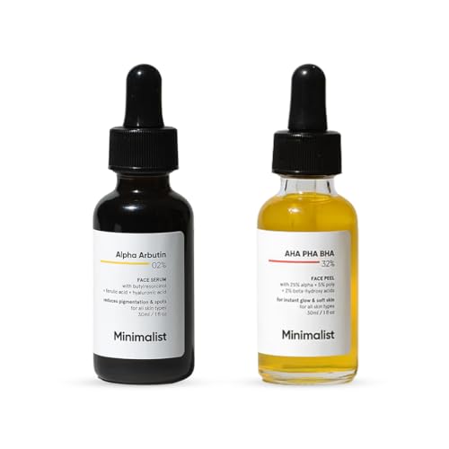 Image of Hyperpigmentation Duo: AHA BHA Peel + Alpha Arbutin