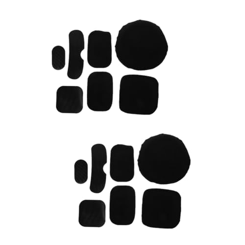 BESTonZON 2 Sets Breathable Helmet Sponge Pads for Outdoor Helmets Durable Replacement Accessories Material Easy to Install Reliable Safety Cushioning