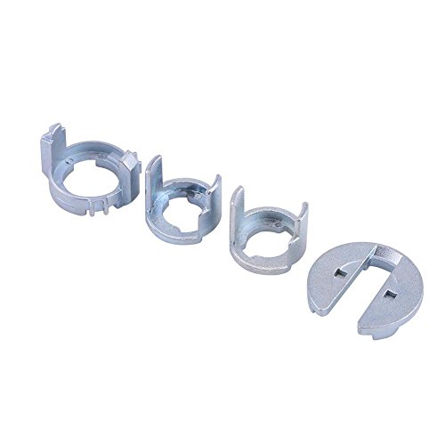 Image of Qiilu lock cylinder repair kit door lock for 04 for BMW 330ci - Car Front Door Lock Repair Kit, Left Right Door Lock Cylinder Repair Kit Replacement Parts Fit for BMW E46 3 Series 1998-2005