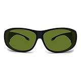 FREEMASCOT OD 8+ 190nm-450nm / 800nm-1100nm Wellenlänge Professionelle Laserschutzbrille für 405nm, 450nm, 980nm, 1064nm Laser (Frame Style 2) (Style 4)