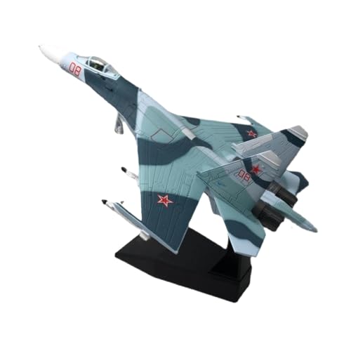 Maquette avion de chasse en métal au 1/27 objet de collection aux finitions précises