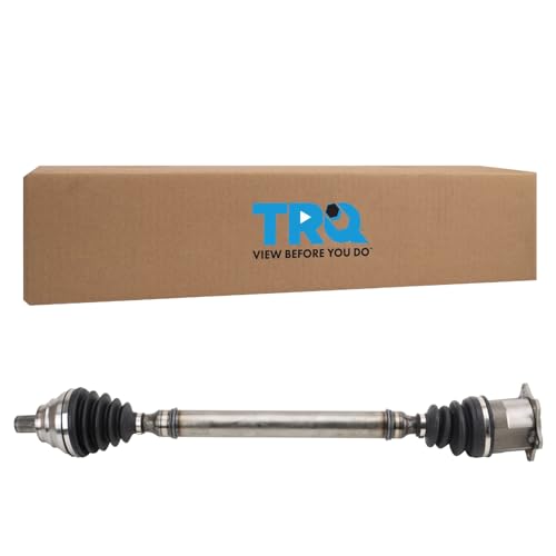 TRQ Front Passenger Side CV Axle Assembly Compatible with 06 Volkswagen Jetta TDI Automatic 09-10 Jetta TDI Automatic 11 Jetta Automatic 12-14 Jetta TDI Automatic 15 Jetta TDI S SE SEL Automatic