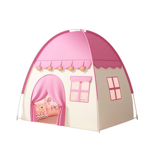 Generic Tienda de Campaña Plegable para Niños con Marcos Resistentes e Interior Espacioso, Tienda de Campaña Transpirable para Niños para Vacaciones y Reuniones, Base Secreta Imaginativa para Jugar