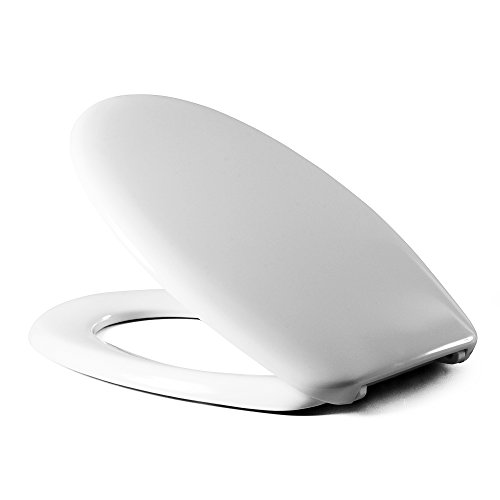 Preisvergleich Produktbild Sanifri 470011128 WC-Sitz Siros, weiss, Exzenter-Scharniere