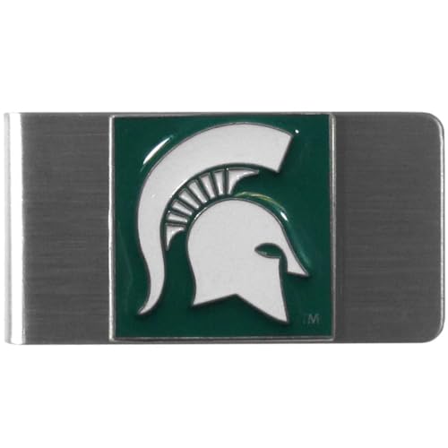 NCAA Siskiyou Sports Mens Michigan State Spartans Steel Money Clip One Size Team Color