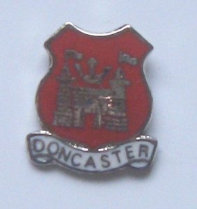Doncaster Enamel Lapel Pin Badge