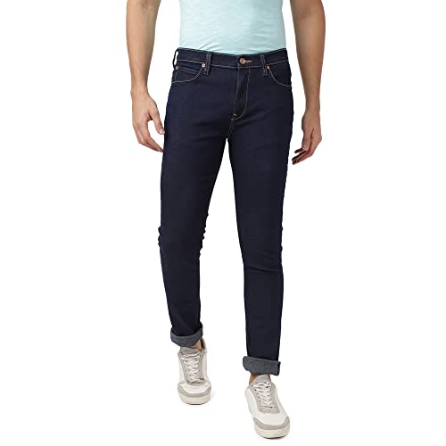 Image of Lee Men's Bruce Skinny Fit Mid-Rise Jeans