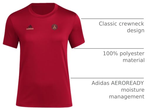 Image of adidas Women's MLS Team Pre-Game Short Sleeve T-Shirt