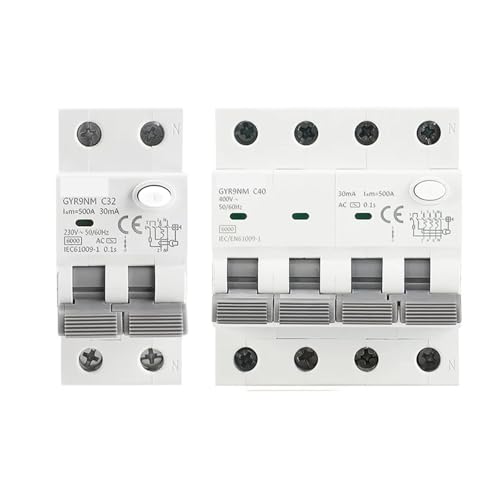 RCBO type AC 2P pour sécuriser le tableau électrique de la maison