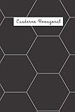  Cuaderno Hexagonal: Cuaderno de Química Hexagonal  107 páginas de cuadrícula hexagonal para estudiantes y profesionales de Química Orgánica y ... Orgánica y Bioquímica, papel hexagonal