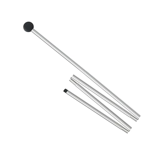 Decorhome Bastones de lona – Barras de aleación de aluminio resistentes para reemplazo de tienda de campaña | Barras de soporte de toldo resistentes para viajes de mochila y aventuras al aire libre |