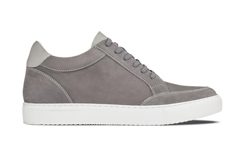 Image of CALTO Men's Invisible Height Increasing Elevator Shoes - Lightweight Lace-up Casual Sneakers - 3.2 Inches Taller