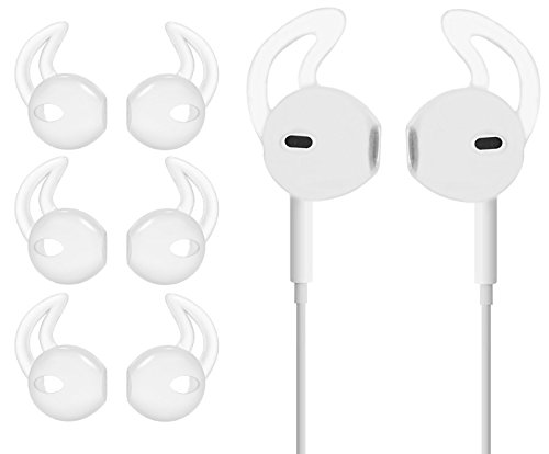 Ear Gel for Apple iPhone Earpod Cover Anti-Slip Silicone Soft Replacement Sport Earbud
