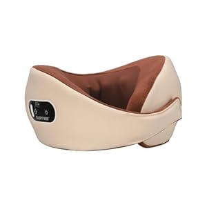 Neck Massager, Deep Tissue 3D Kneading Massager Pillow with Heat for Neck Back Pain Relief, Electric Shiatsu Massage Cushion for Men and Women Home, Office, Travel, and Car Use