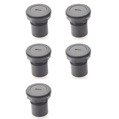 Convertisseur de coupleur fileté sur panneau USB 3.1 prise USB C 22 mm pack de 5
