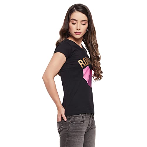 Image of Duke Solid Slim Fit Women Top